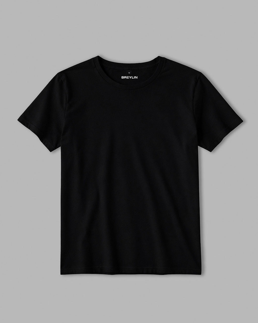 Warrior Back Print – Premium Black T-Shirt