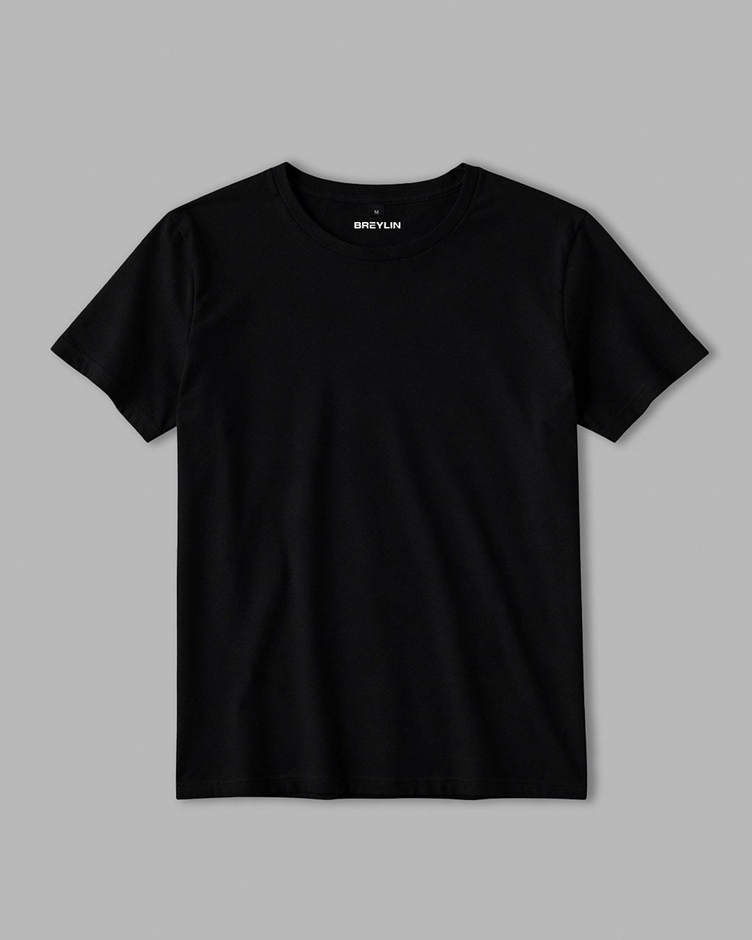 Warrior Back Print – Premium Black T-Shirt