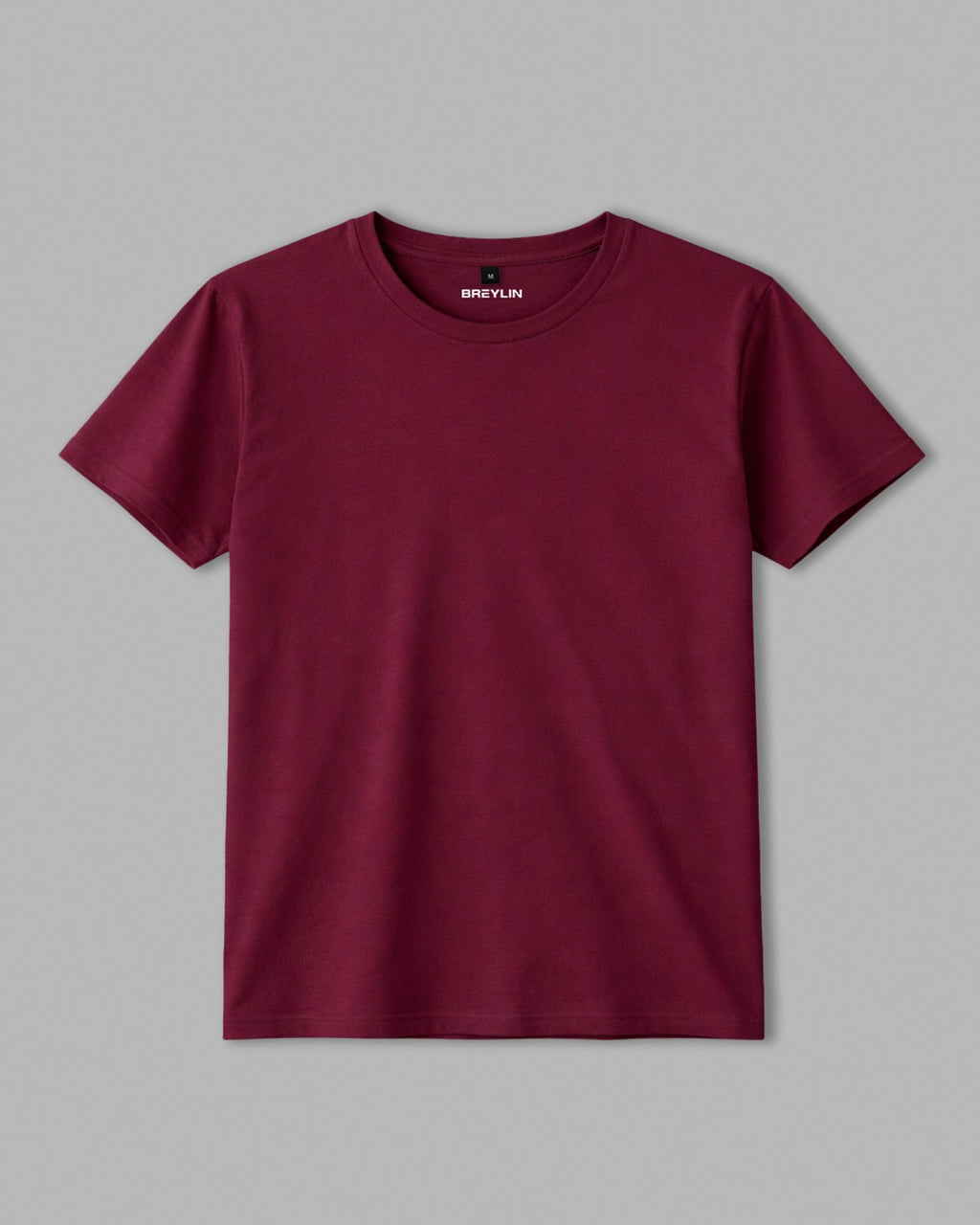 Shadow Emblem – Premium Maroon T-Shirt