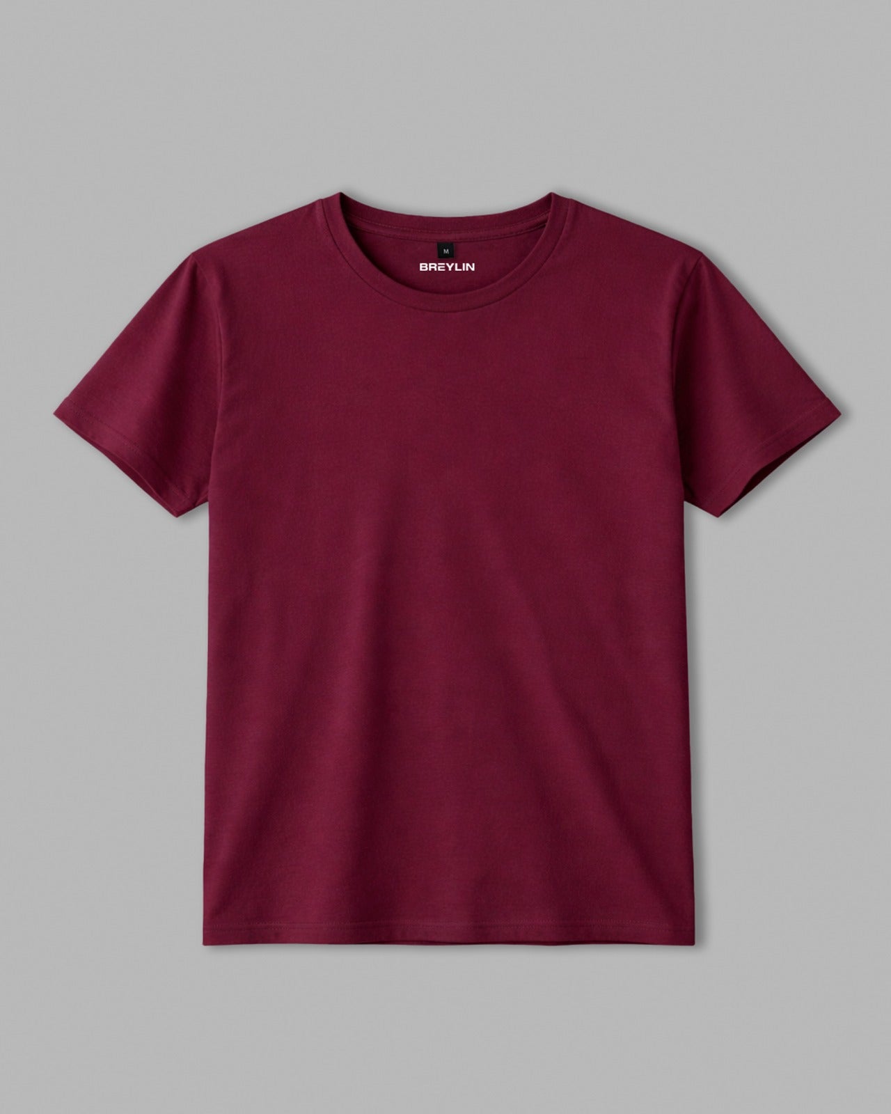 Shadow Emblem – Premium Maroon T-Shirt
