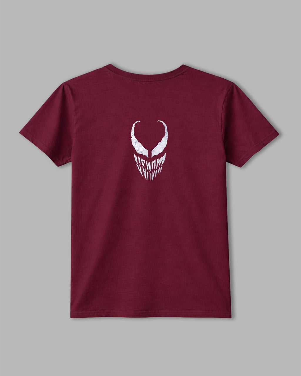 Shadow Emblem – Premium Maroon T-Shirt
