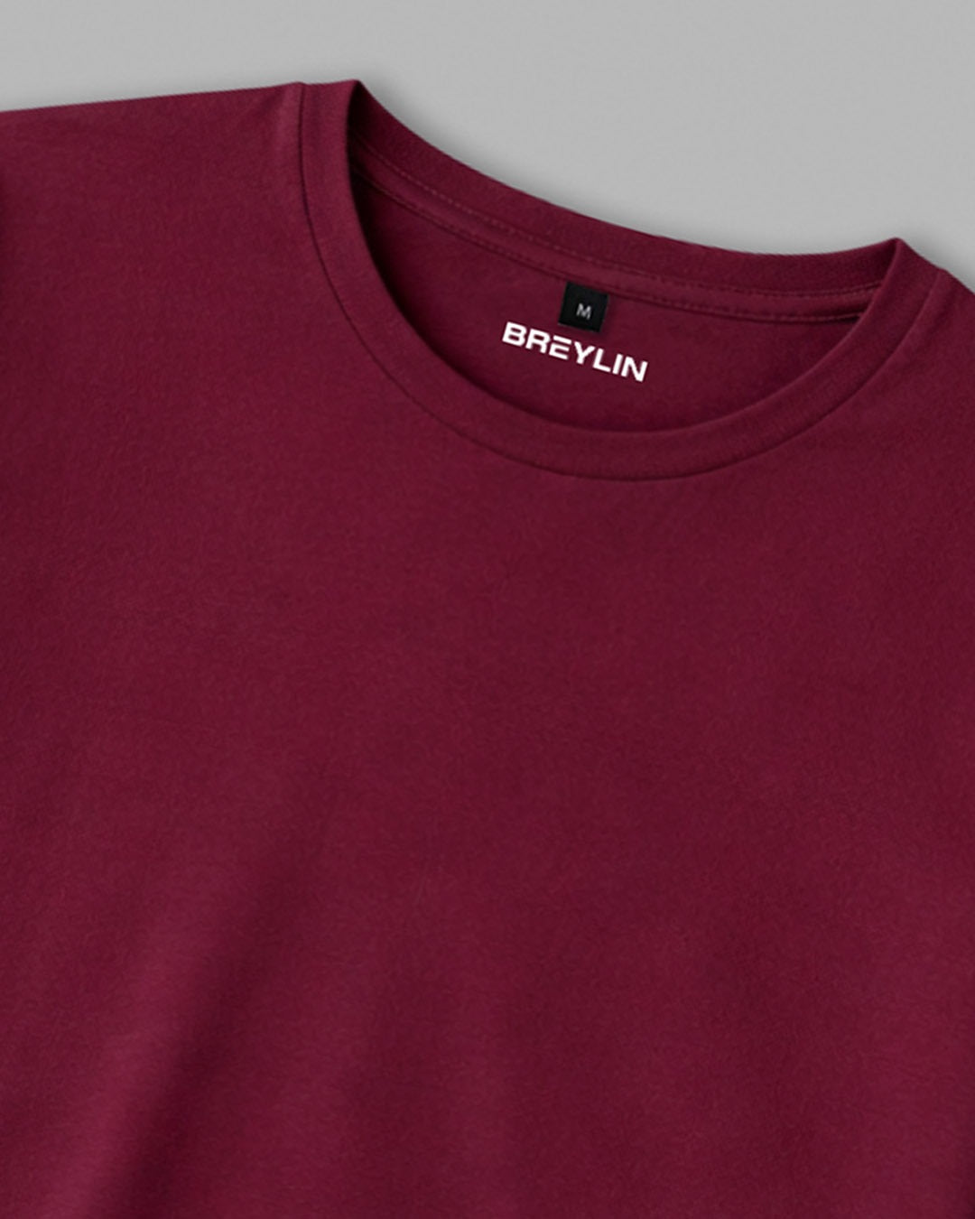 Shadow Emblem – Premium Maroon T-Shirt